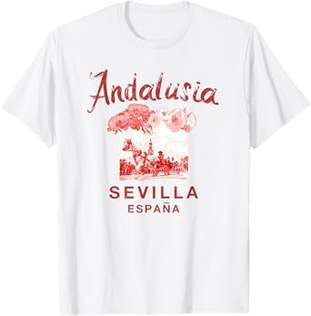 SPAIN Seville Sevilla ESPANA Andalusia Vintage Graphic T-Shirt