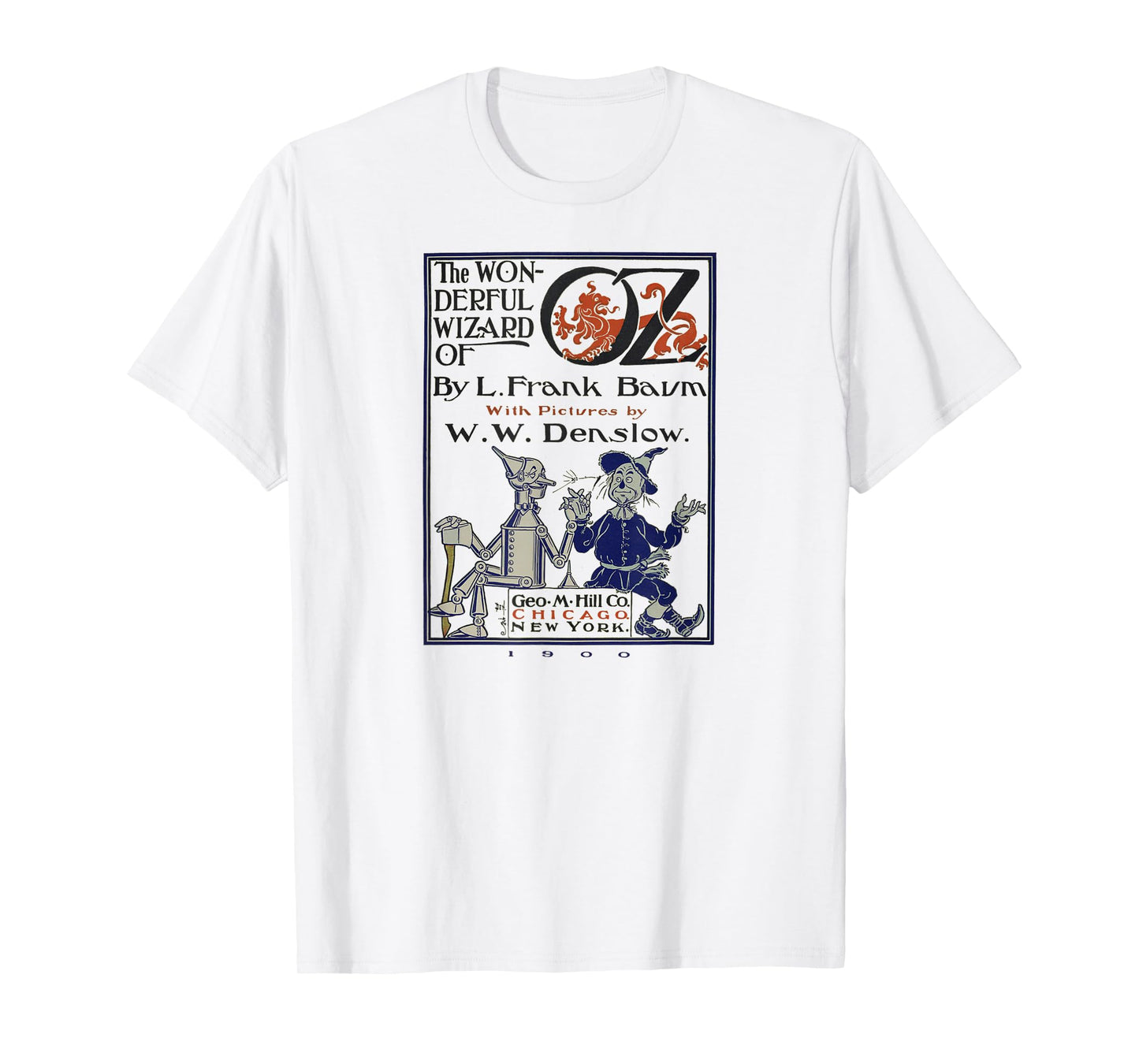 Wizard of OZ Gifts-Tin Man Scarecrow Land of OZ Movie T-Shirt
