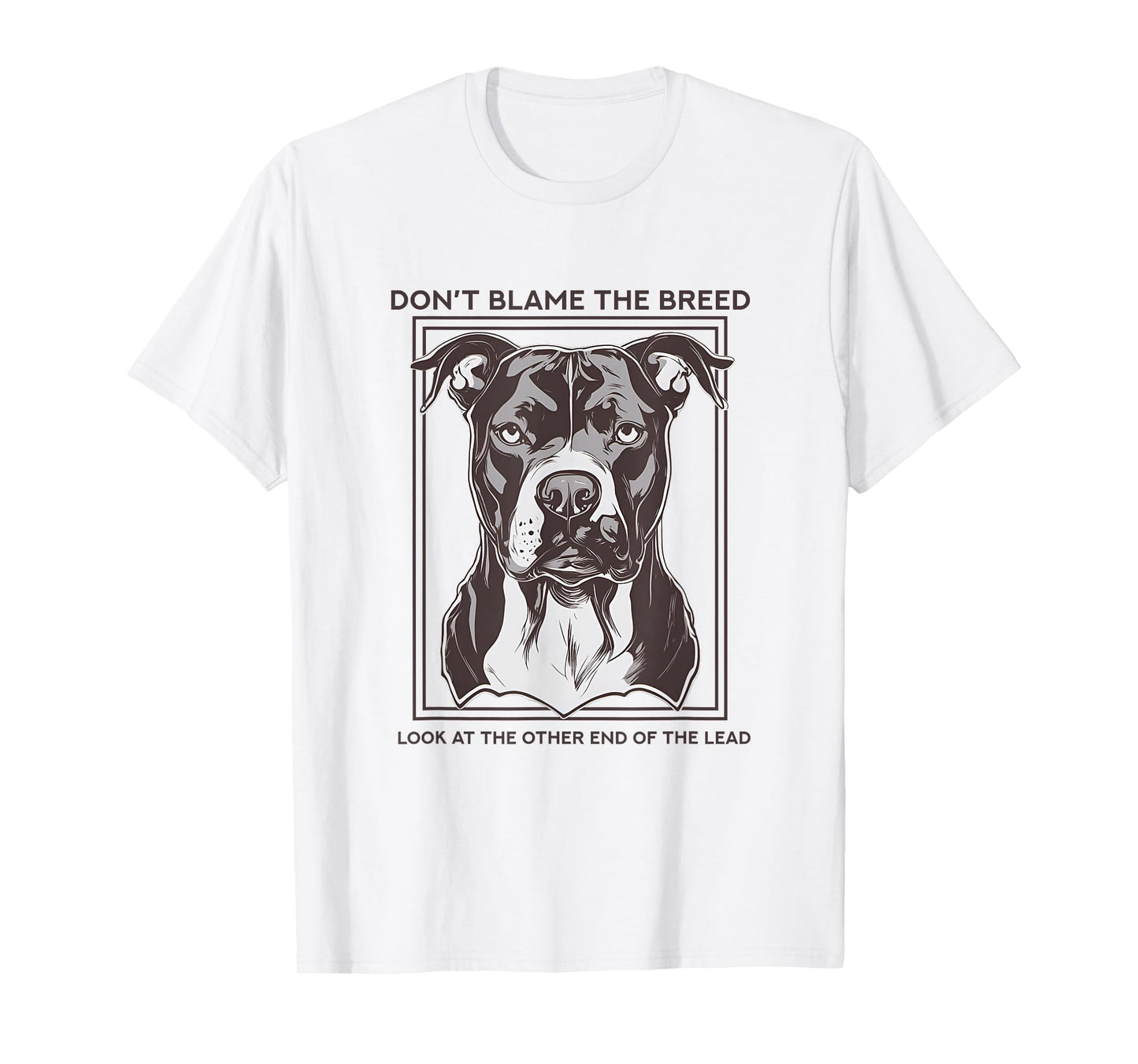 Don't Blame The Breed, XL Bully, Pitbull, Mastif T-Shirt