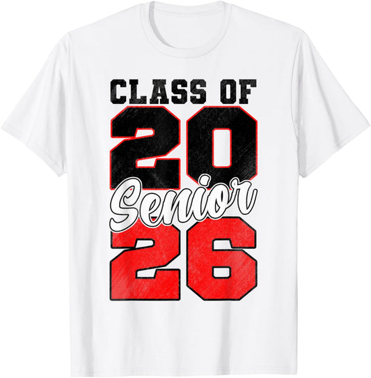 Senior 2026 Retro Class of 2026 Seniors Graduation T-Shirt