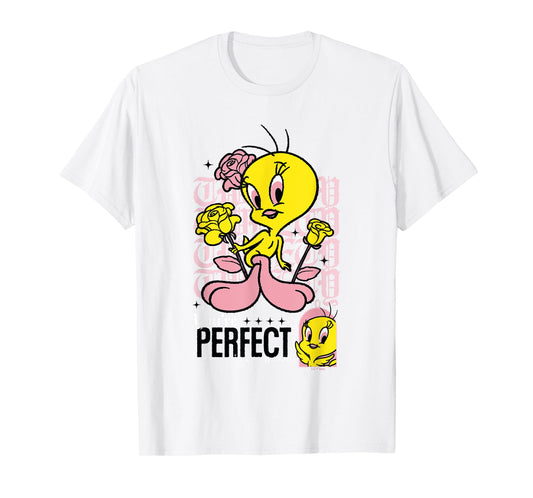 Looney Tunes Tweety Bird You're Perfect In Every Way Retro T-Shirt