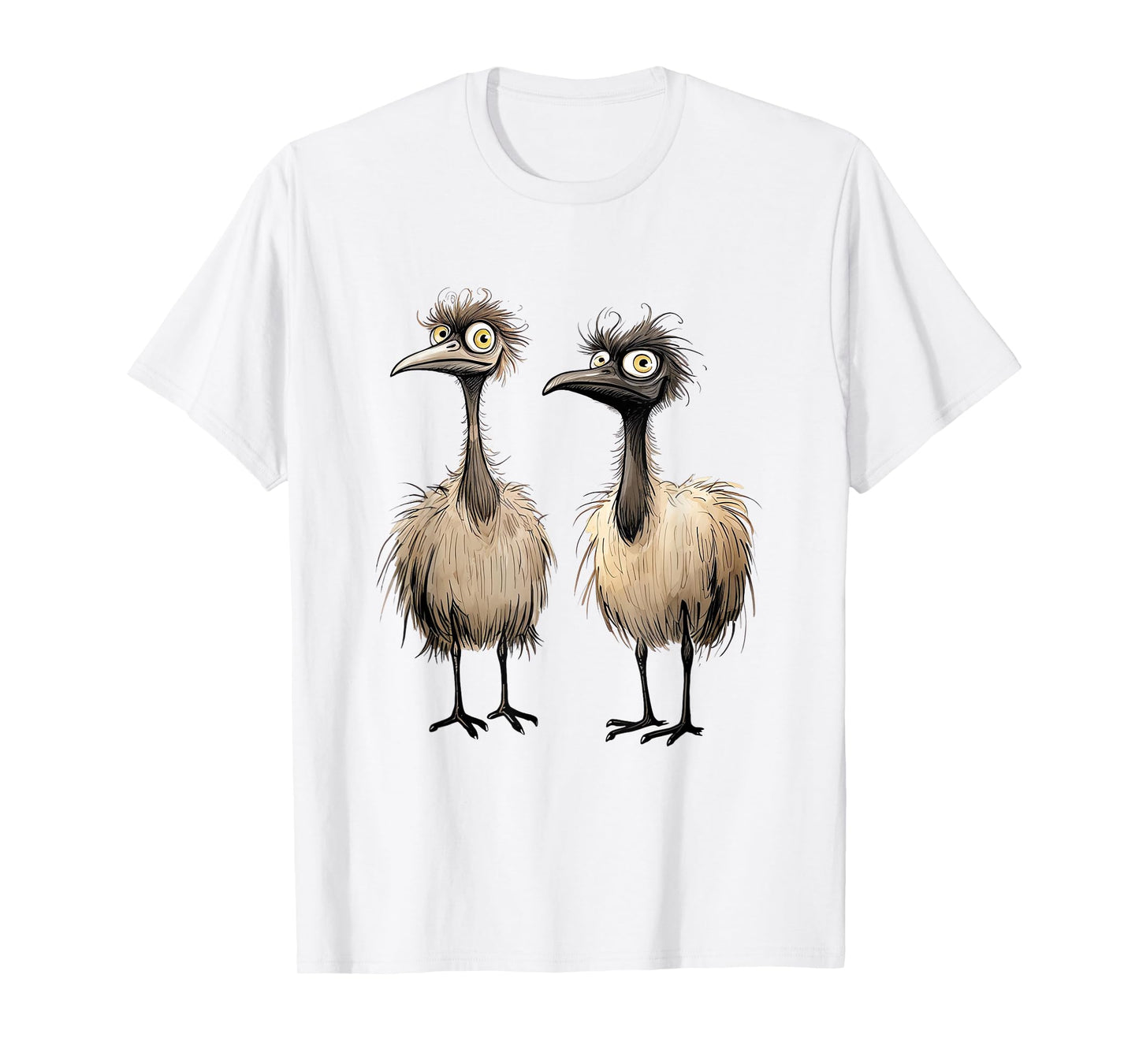 Silly Wacky Bird Shirt Coots Bird Super Funny T-Shirt