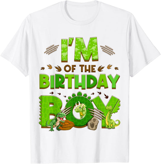 Im The Birthday Dinosaur Family Matching Party Decor T-Shirt