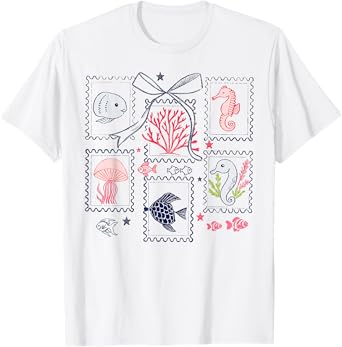 Summer Vibes Coquette Bow Hawaii Beach Ocean Summer Vacation T-Shirt