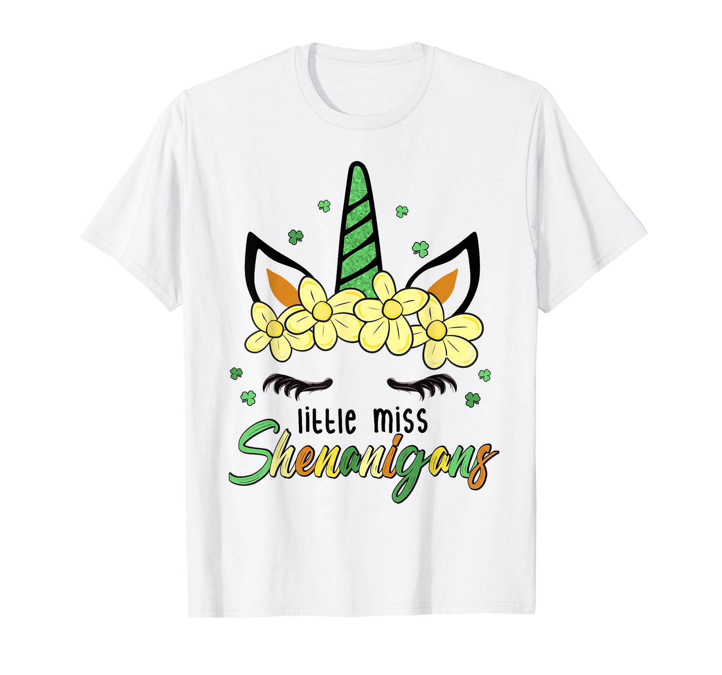 Little Miss Shenanigans St Patricks Day Saint Paddys Day T-Shirt