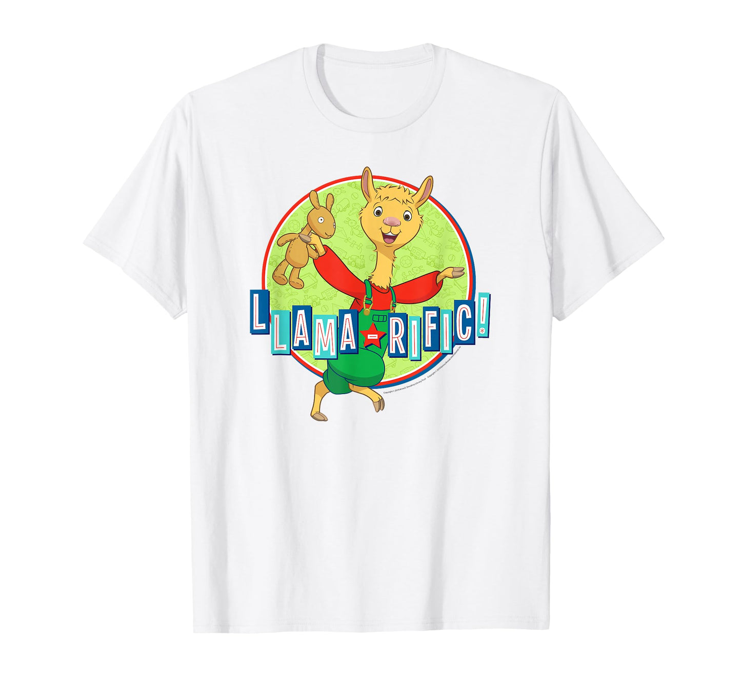 Llama Llama Netflix Red Pajama "Llama-rific" Tee Shirt T-Shirt