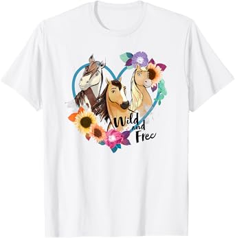Spirit Riding Free Wild and Free T-Shirt
