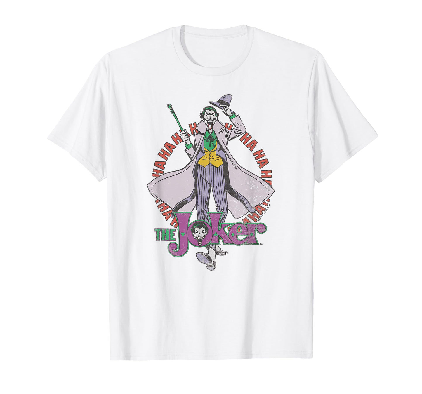 Batman the Joker Maniacal T Shirt T-Shirt