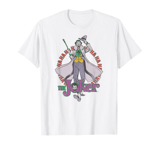Batman the Joker Maniacal T Shirt T-Shirt