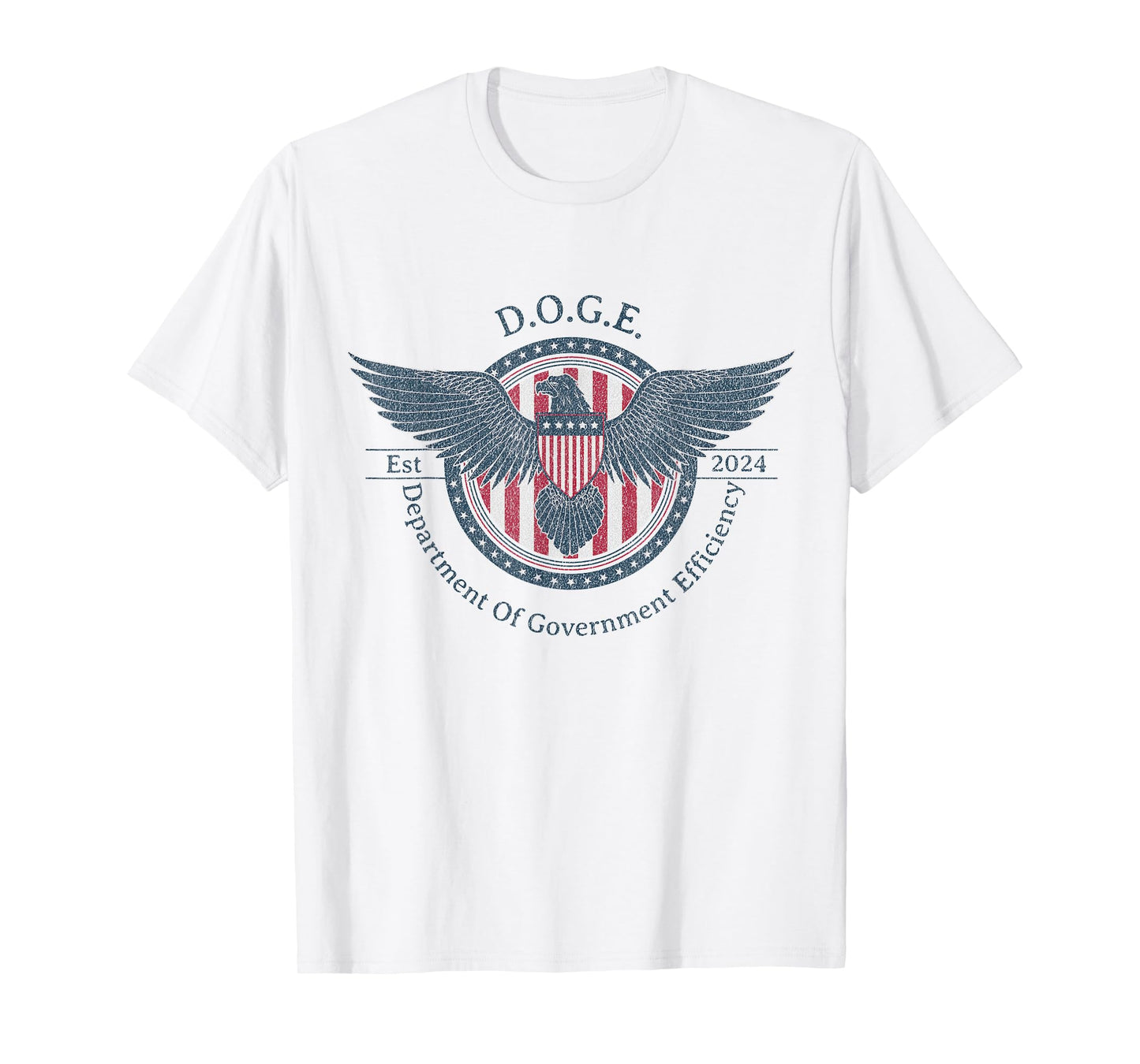 DOGE Department Of Government Efficiency Partiotic T-Shirt