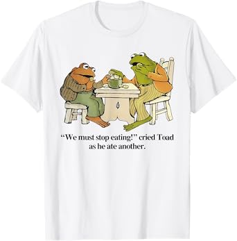 We Must Tee Stop Eating Toad As He Ate Another Frog Men T-Shirt