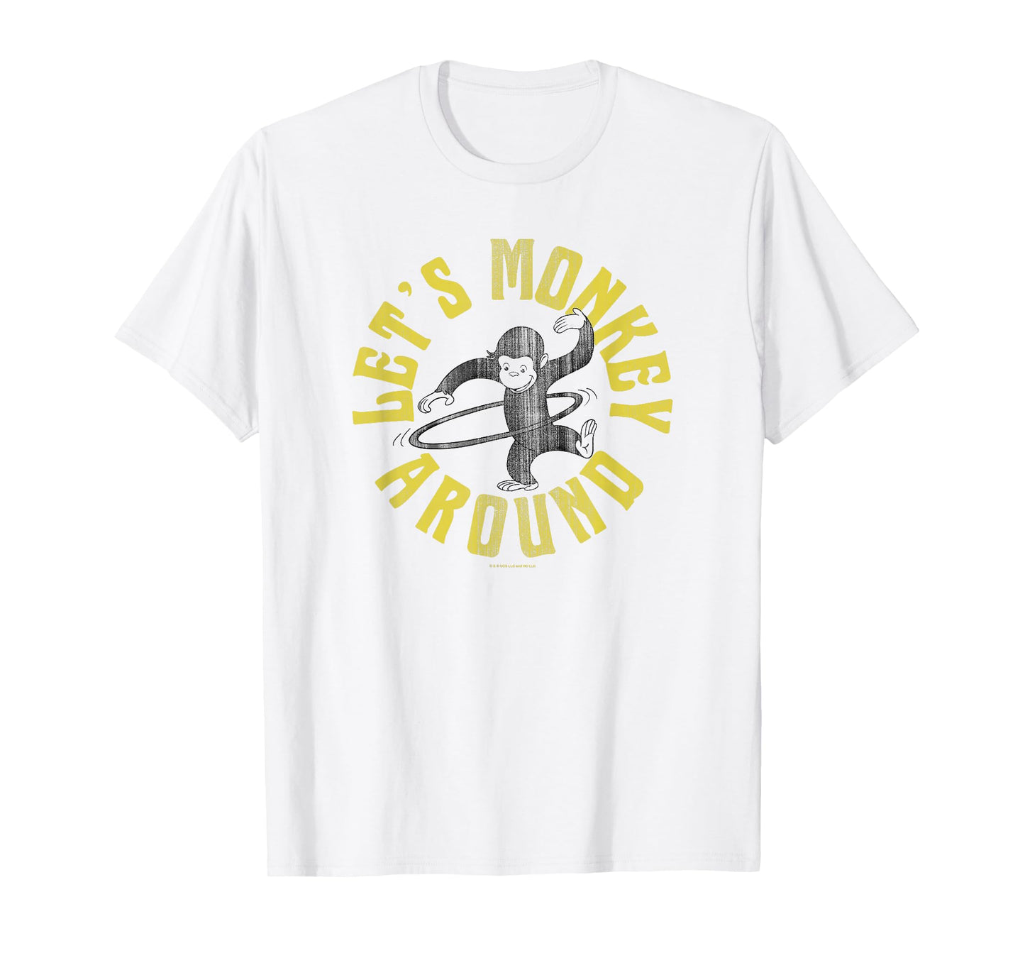 Curious George Let's Monkey Around Hola Hoop T-Shirt