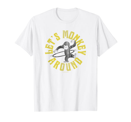Curious George Let's Monkey Around Hola Hoop T-Shirt