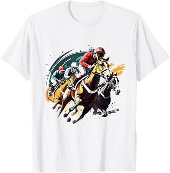 Derby Horse Racing Race Owner Horse Racing Gambling T-Shirt