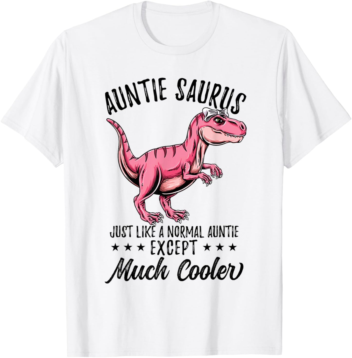Auntie Saurus Funny Auntie Dinosaur T-Shirt