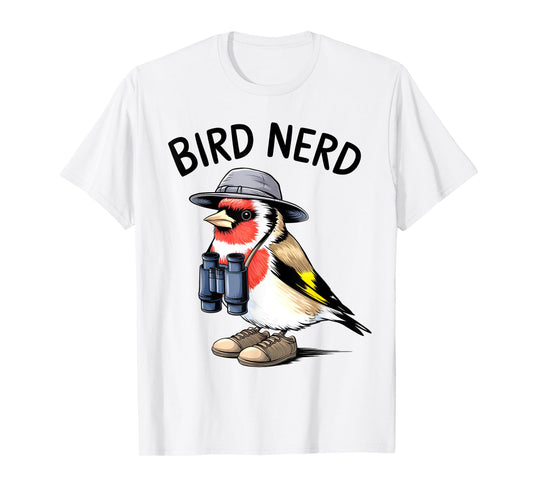 Bird Nerd Binoculars Hat Funny Birdwatching T-Shirt