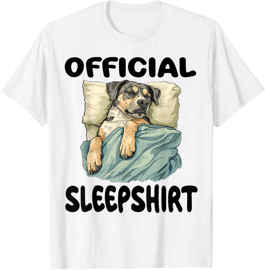 Louisiana Catahoula Leopard Dog Official Sleepshirt Pajamas T-Shirt