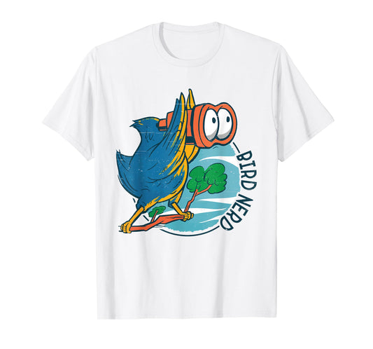 Bird Nerd Funny Bird Watching Birds Lover Ornithologist Fans T-Shirt