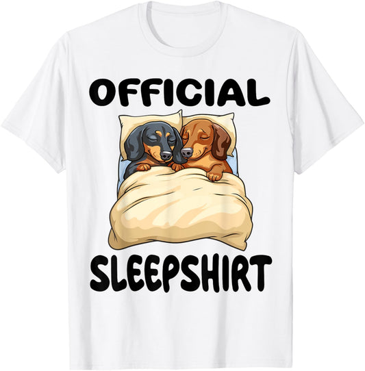 Dachshund Doxie Dog Official Sleepshirt Pajamas Nightgown T-Shirt