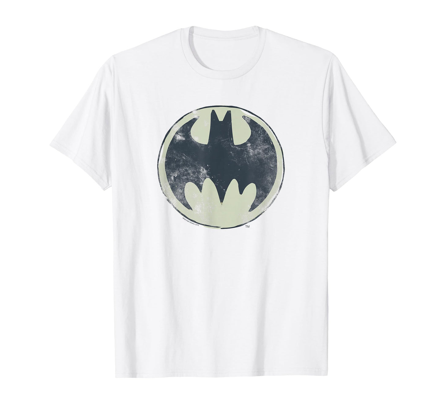 Batman Old Time Logo T Shirt T-Shirt