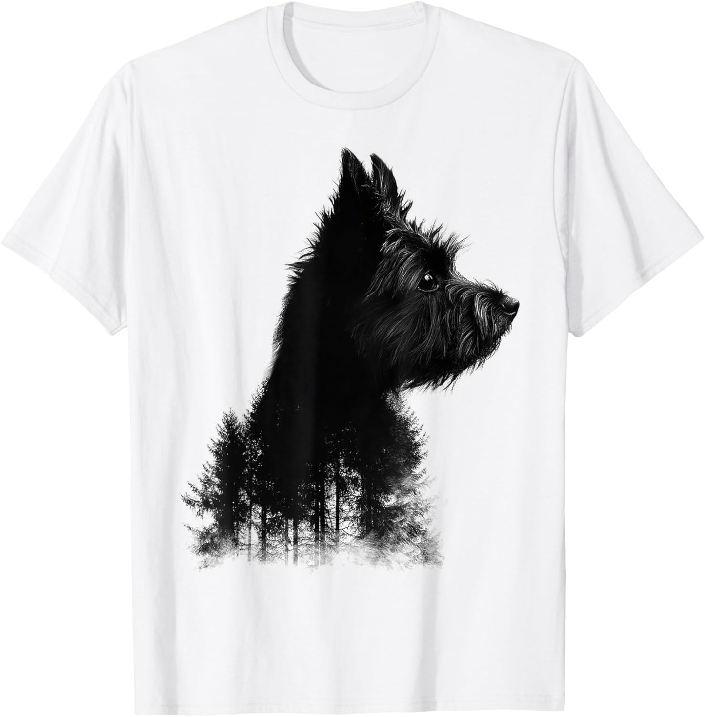 Cairn Terrier Dog Motif Pet Art Cairn Terrier T-Shirt