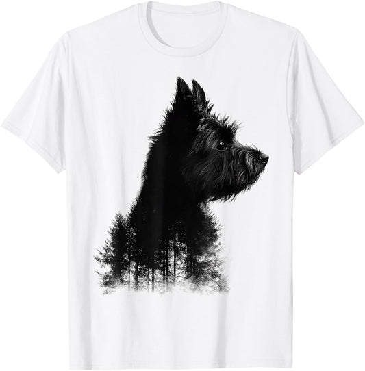 Cairn Terrier Dog Motif Pet Art Cairn Terrier T-Shirt