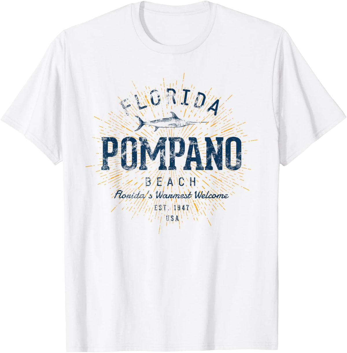 Vintage Pompano Beach T-Shirt