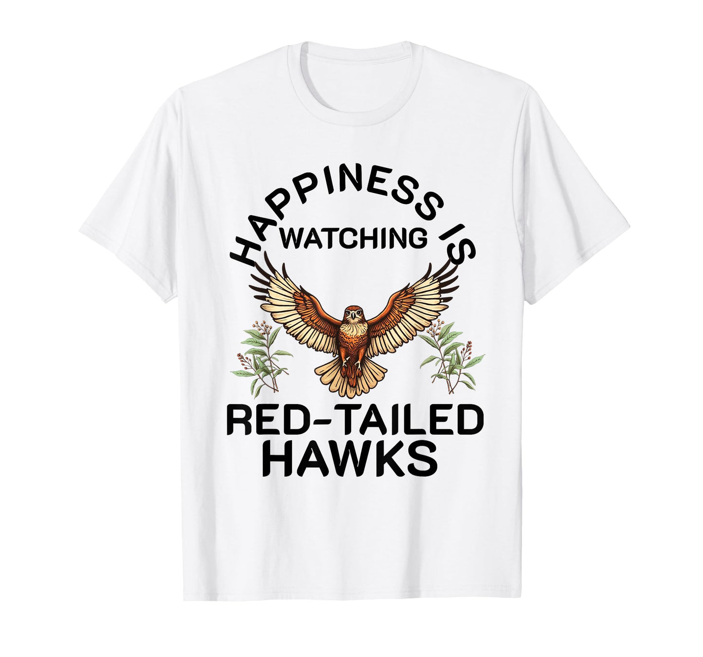 Red Tailed Hawk Chickenhawk Harlan's Hawk Buteo Jamaicensis T-Shirt