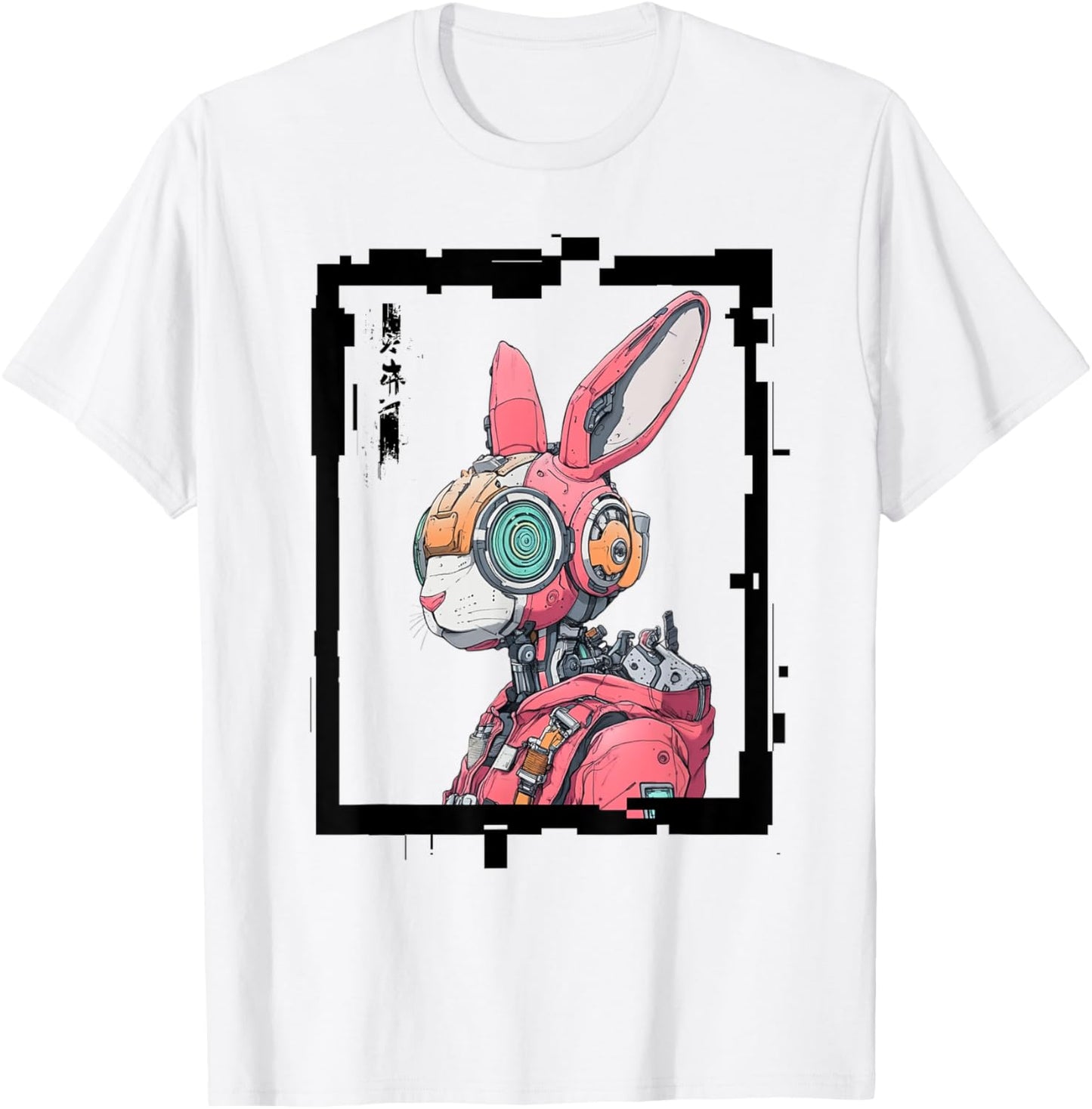 Robot Cyborg Bunny Rabbit T-Shirt