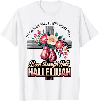 Brandon Hard Fought Hallelujah Praise Jesus Christian T-Shirt