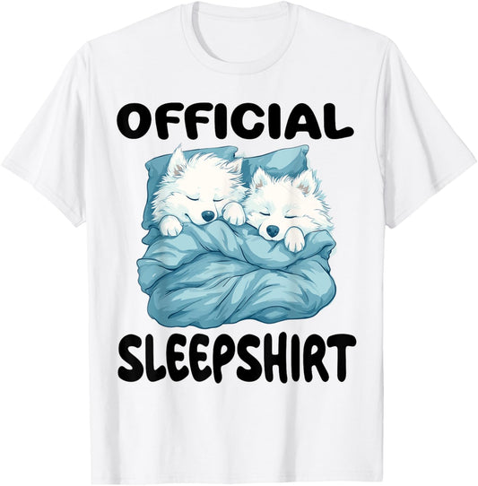 American Eskimo Dog Official Sleepshirt Pajamas Nightgown T-Shirt