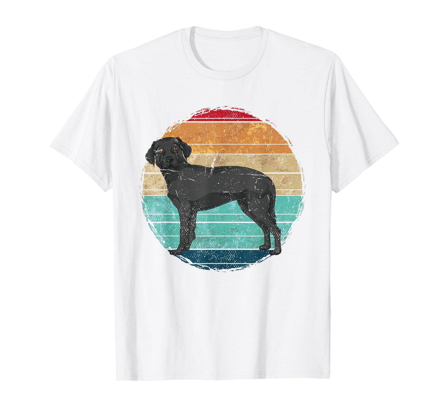 Retro Black Lab T-Shirt