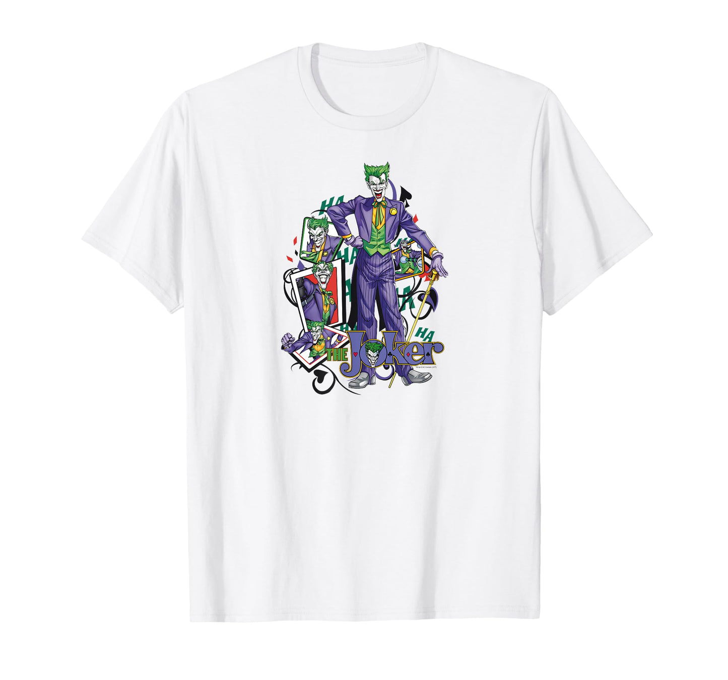 Batman the Joker Wild Cards T-Shirt