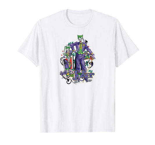 Batman the Joker Wild Cards T-Shirt