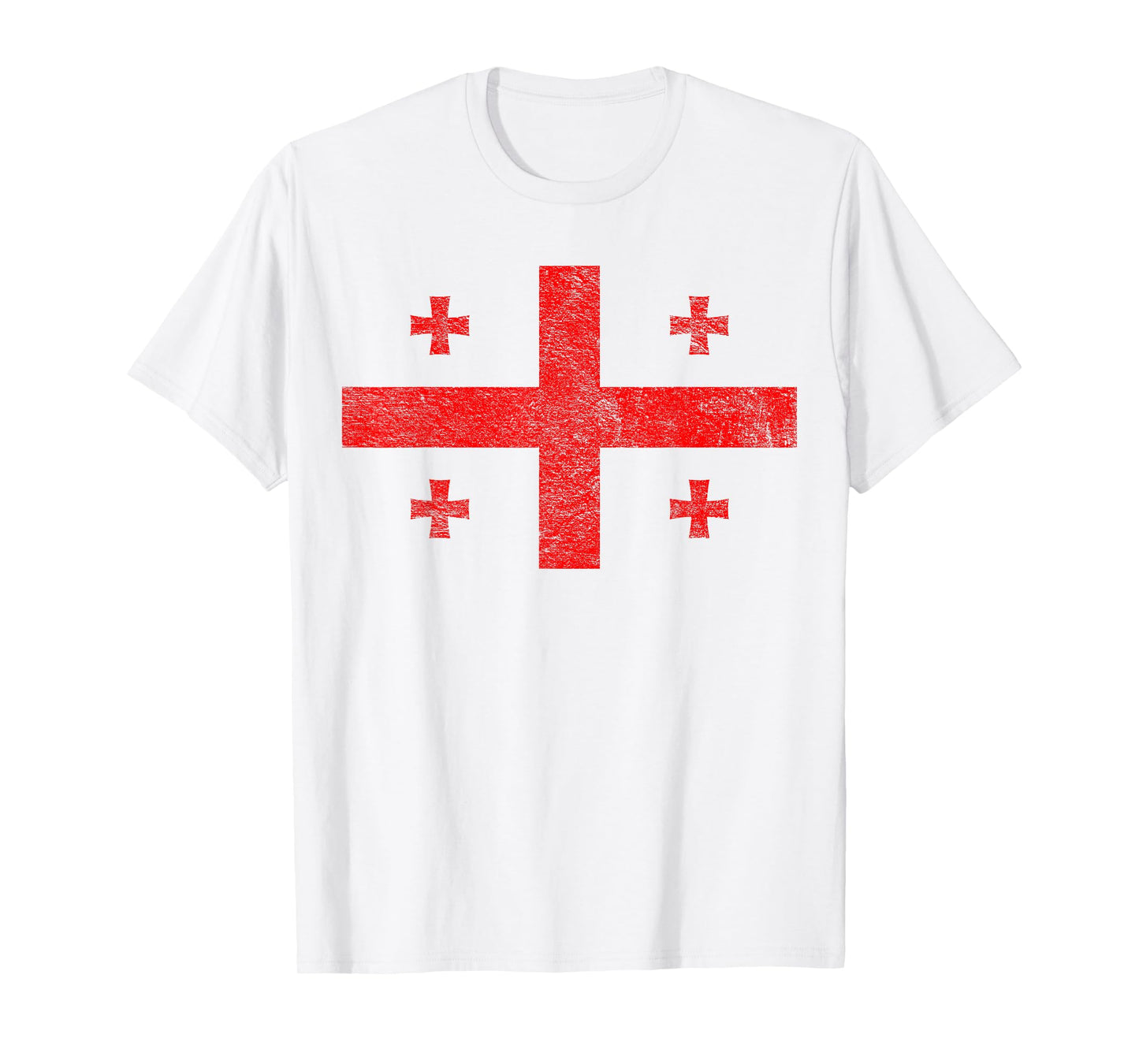 GEORGIA NATIONAL FLAG COUNTRY TBILISI COAT OF ARMS T-Shirt