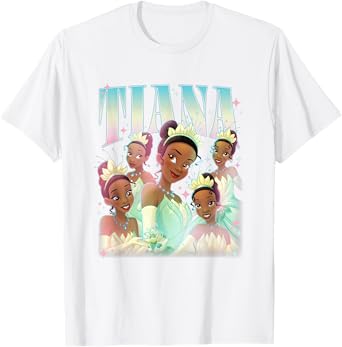 Disney The Princess And The Frog Beautiful Tiana Portraits T-Shirt