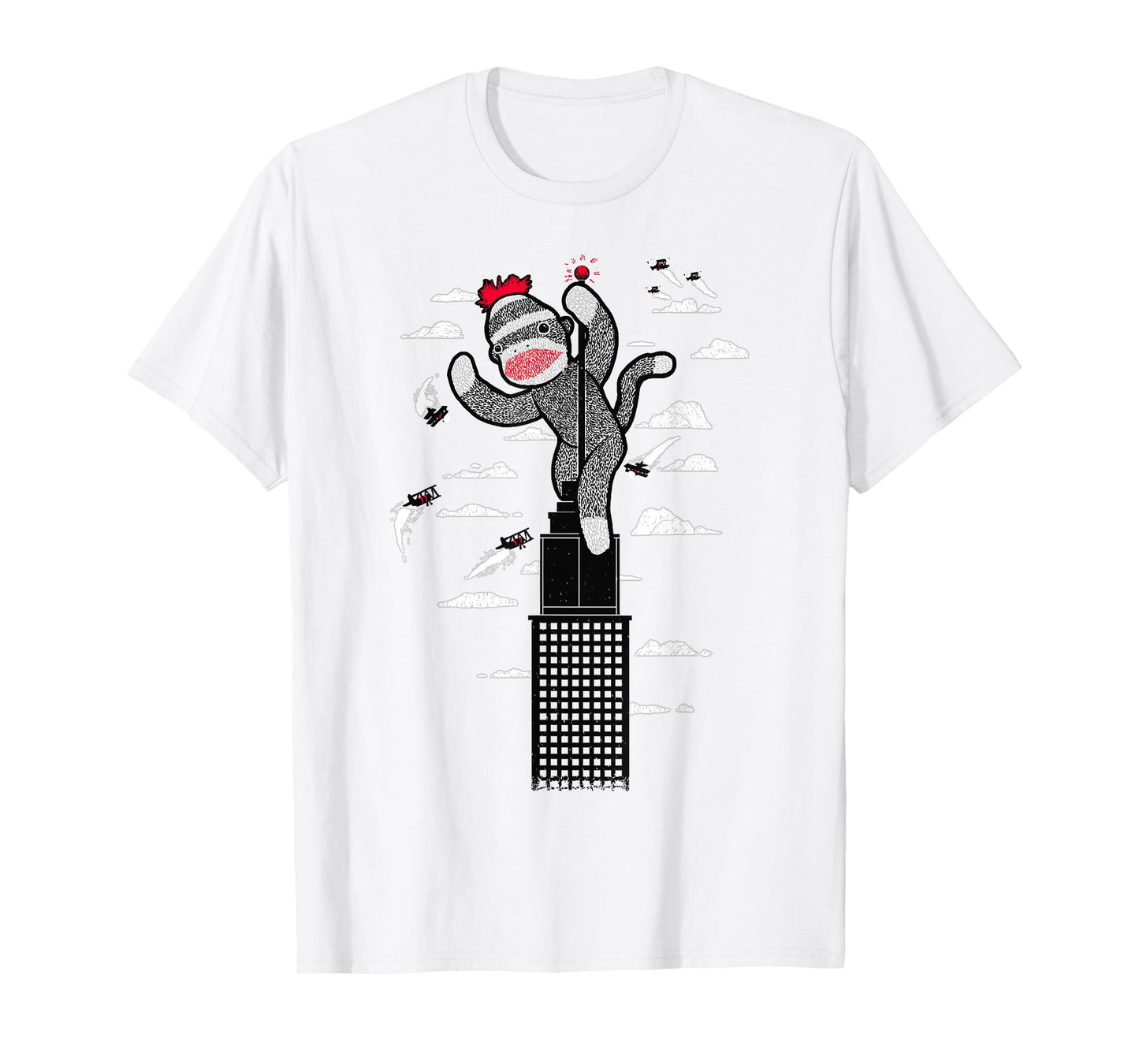 Cute Sock Monkey / Womens Toddler & Kids T-Shirt