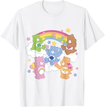 Care Bears A Bear For Everyone Rainbow Group Shot T-Shirt