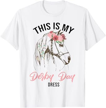 Derby Day 2024 This Is My Derby Day Dress horse racing T-Shirt