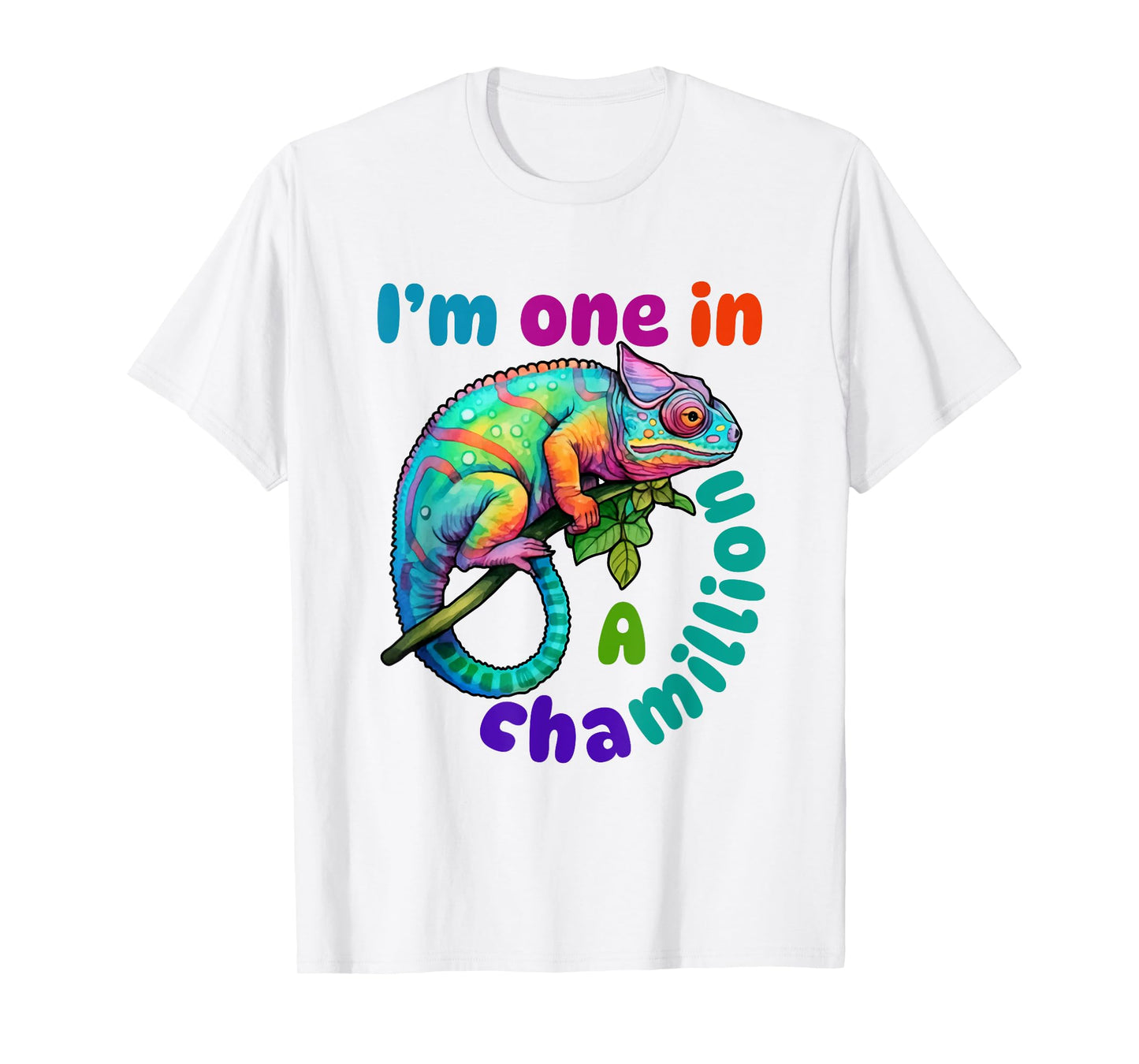 Chameleon Cute Lizard Saying Pun Kids Boys Toddlers T-Shirt