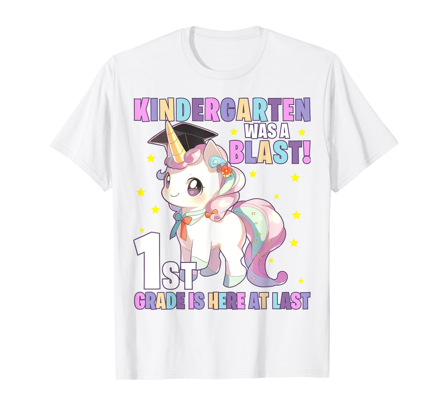 Kindergarten Graduation Unicorn Kindergarten Graduate Girls T-Shirt