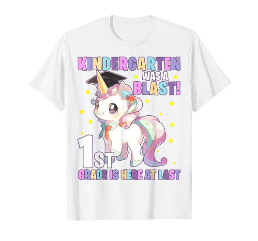 Kindergarten Graduation Unicorn Kindergarten Graduate Girls T-Shirt