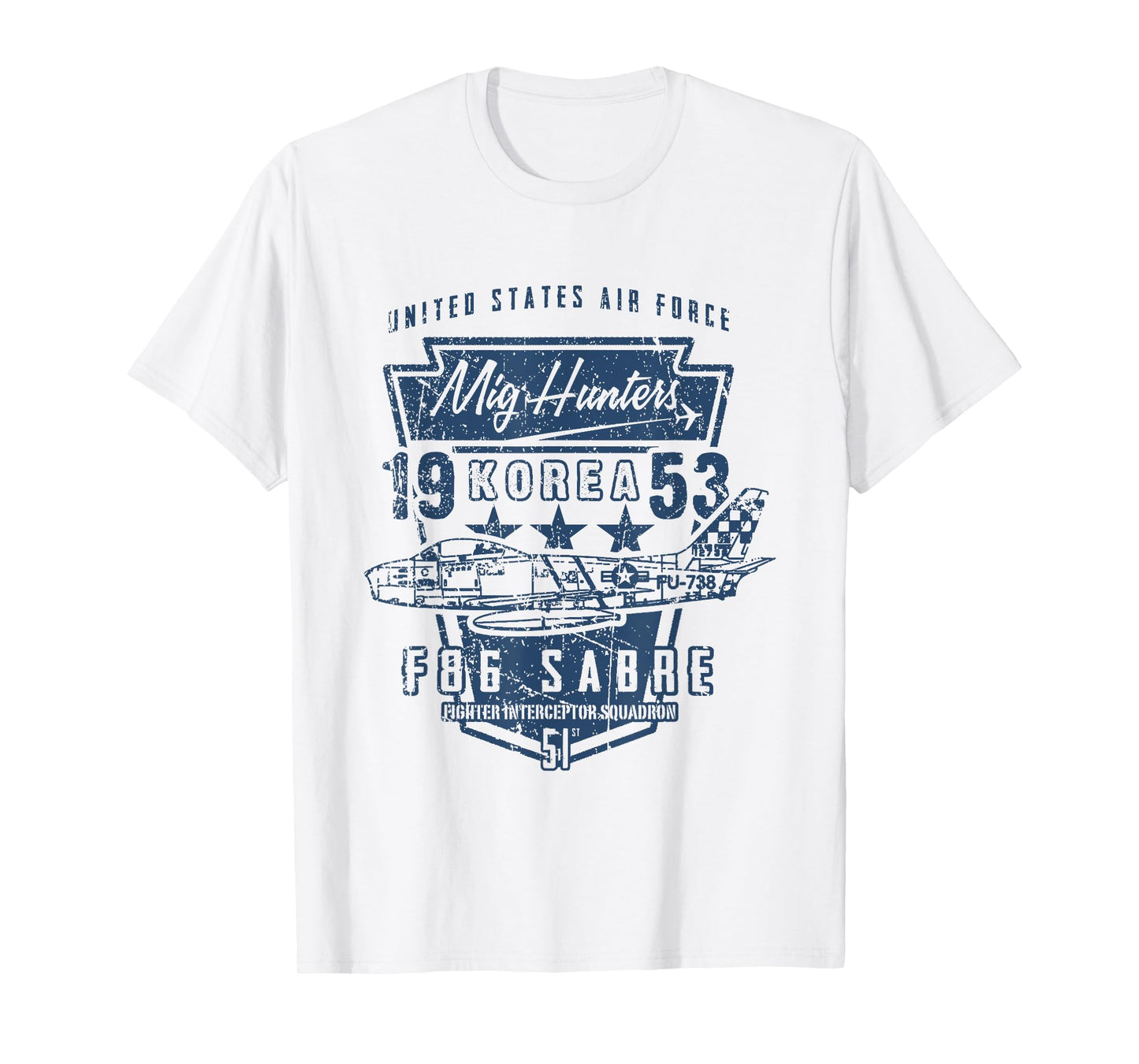 Warbird Korea F86 Sabre Jet T Shirt T-Shirt