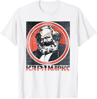 Karl Marx Retro Vintage Soviet Propaganda. SOVI8 T-Shirt