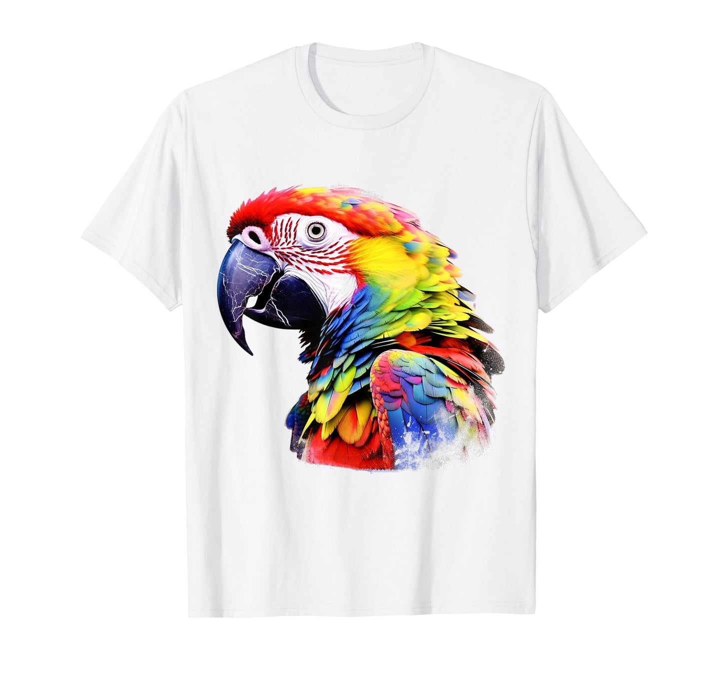 Parrot Lover Artwork | Animal Motif Parrot T-Shirt
