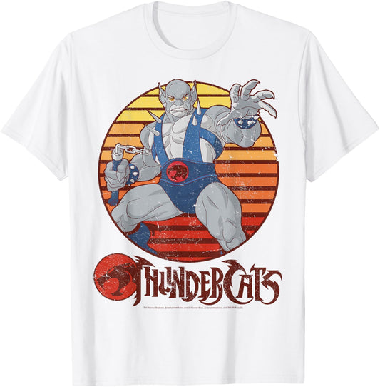 ThunderCats Panthro Retro Sunset T-Shirt
