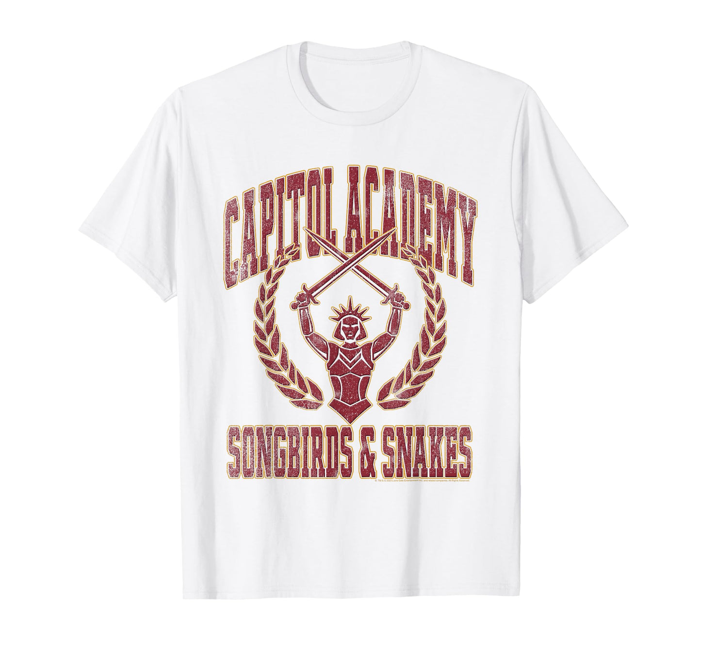 The Ballad of Songbirds and Snakes Capital Academy Crest T-Shirt