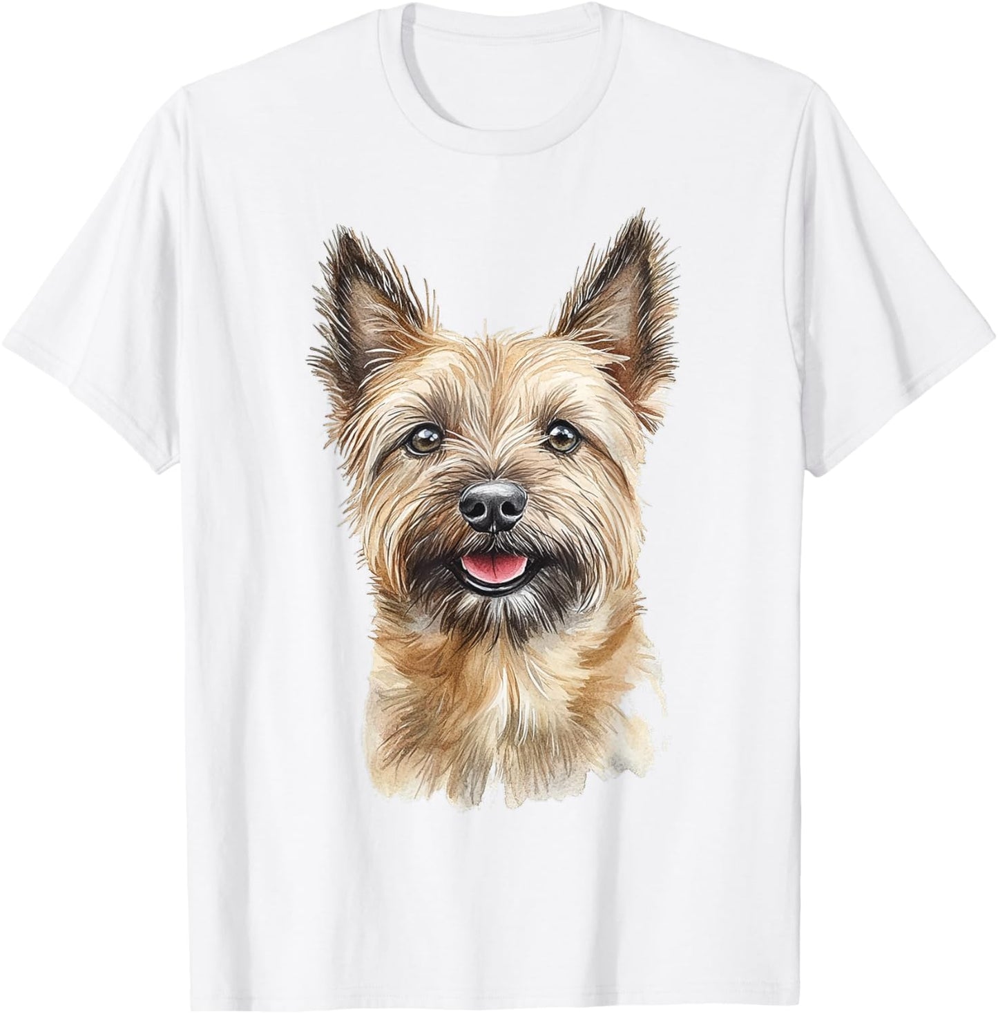Cairn Terrier Dog Graphic Pet Artwork Cairn Terrier T-Shirt