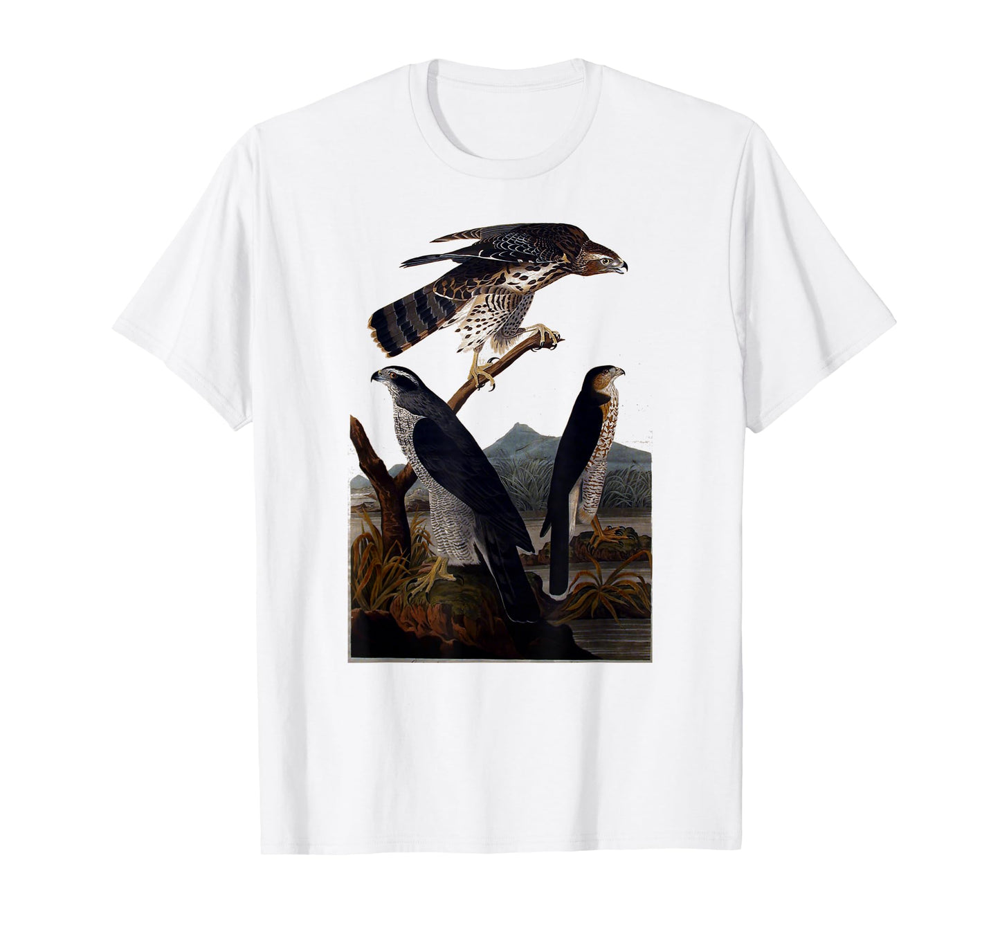 Goshawk Birds of Prey Hawk Air Raptors vintage Graphic T-Shirt