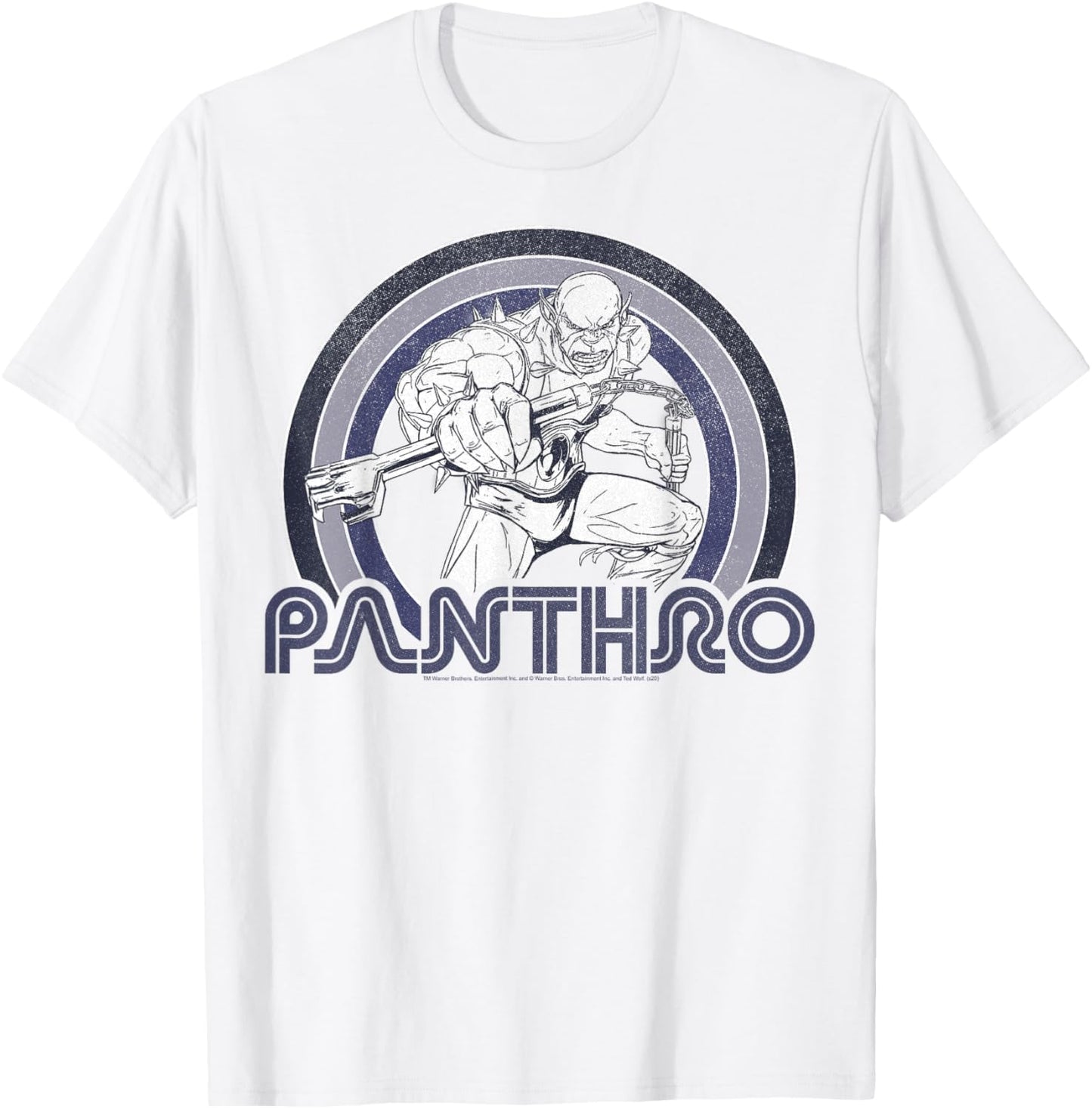 ThunderCats Panthro Retro Rainbow T-Shirt